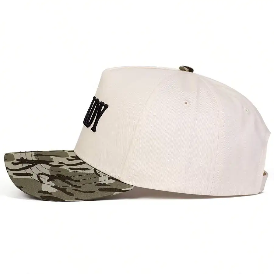 Men Letter Embroidered Two Tone Five Panel Baseball Cap Adjustable Outdoor Sun Protection Leisure Hat
Men Letter Embroidered Two Tone Five Panel Baseball Cap Adjustable Outdoor Sun Protection Leisure Hat