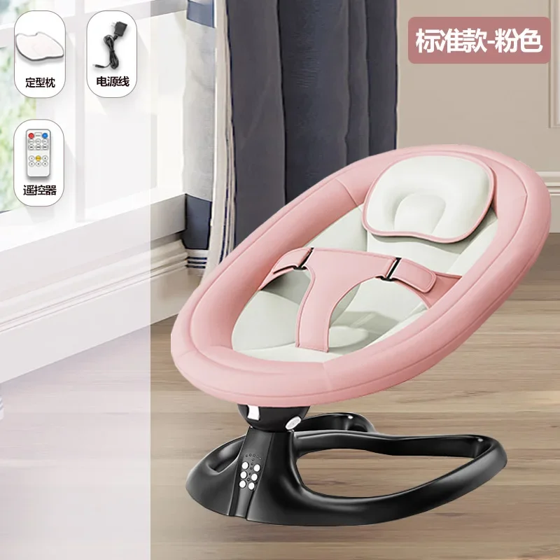 New Baby Electric Swinging Chair with LCD Touch Screen for Newborn Comfort Chair, Baby Soothing Cradle Bed Soothing Tool
New Baby Electric Swinging Chair with LCD Touch Screen for Newborn Comfort Chair, Baby Soothing Cradle Bed Soothing Tool