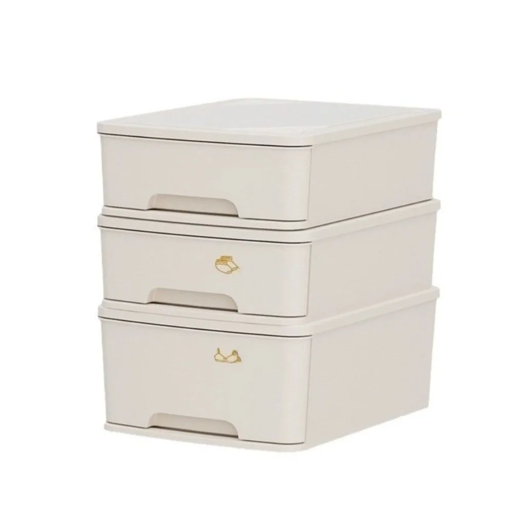 3pcs/Set New Stackable Underwear Storage Box Drawer Type Large Capacity Clothes Organizer Combination Storage Cabinet Home Use 
3pcs/Set New Stackable Underwear Storage Box Drawer Type Large Capacity Clothes Organizer Combination Storage Cabinet Home Use