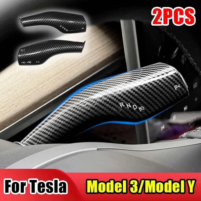 2PC Carbon Fiber Steering Wheel Whift Protection Cover For Tesla Model 3 Model Y ABS Car Column Shift Knob Cover Decor For Tesla
2PC Carbon Fiber Steering Wheel Whift Protection Cover For Tesla Model 3 Model Y ABS Car Column Shift Knob Cover Decor For Tesla