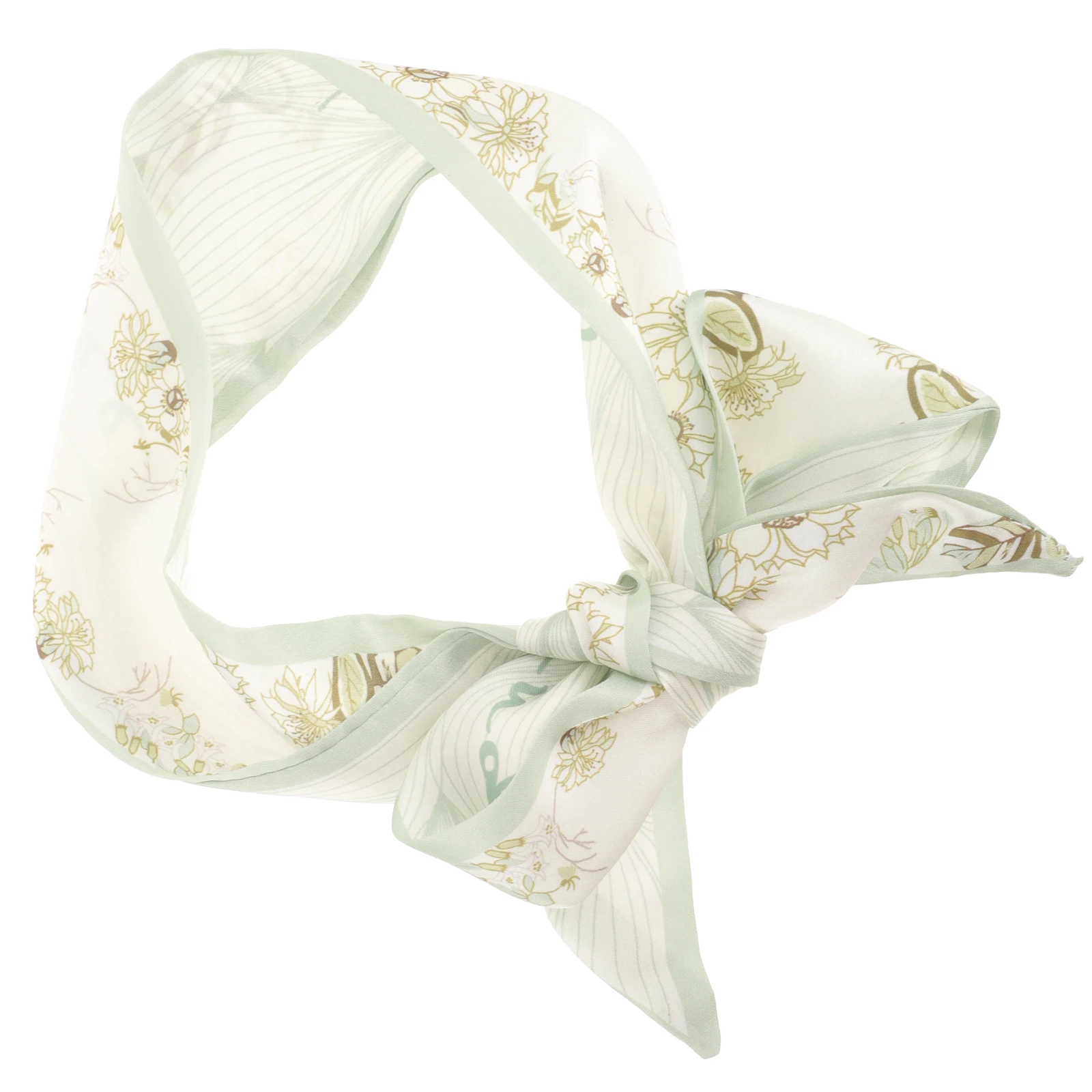 Green Floral Silk Scarf Headband for Women Retro Small Long Ribbon Hair Tie Purse Scarf Handbag Accessory Vintage Style
Green Floral Silk Scarf Headband for Women Retro Small Long Ribbon Hair Tie Purse Scarf Handbag Accessory Vintage Style