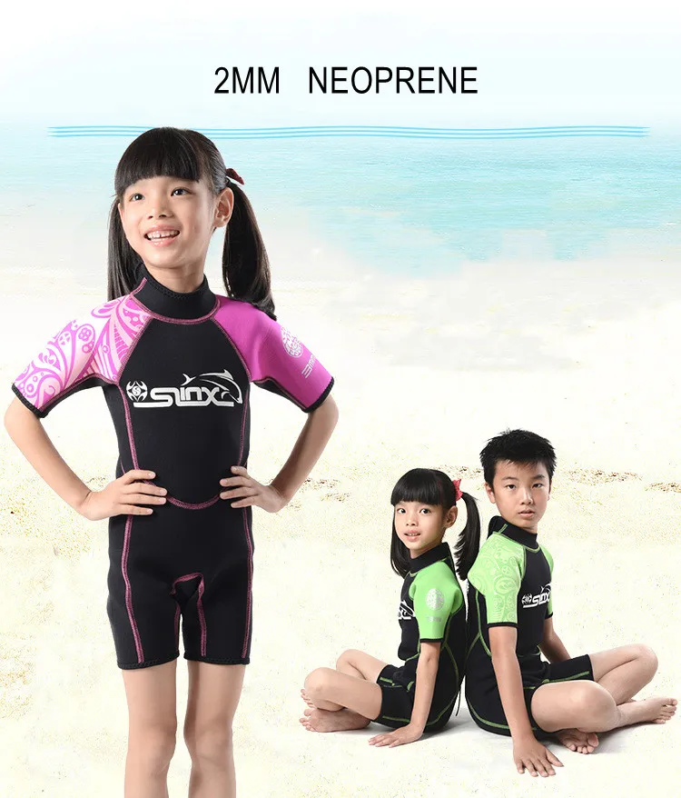 2MM Kids Outdoor Water Sports Neoprene Spearfishing Kayaking Swim Diving Suit Childrens'Scuba Short Sleeve Snorkeling WetSuit
2MM Kids Outdoor Water Sports Neoprene Spearfishing Kayaking Swim Diving Suit Childrens'Scuba Short Sleeve Snorkeling WetSuit