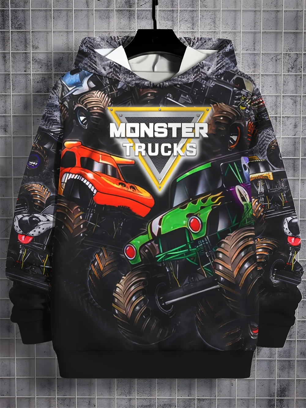 Kids Clothes Boys 3D Monster Truck Pattern Printed Hoodie Cool Long Sleeve Hoodie Creative Design Pullover Spring Fall Clothing
Kids Clothes Boys 3D Monster Truck Pattern Printed Hoodie Cool Long Sleeve Hoodie Creative Design Pullover Spring Fall Clothing