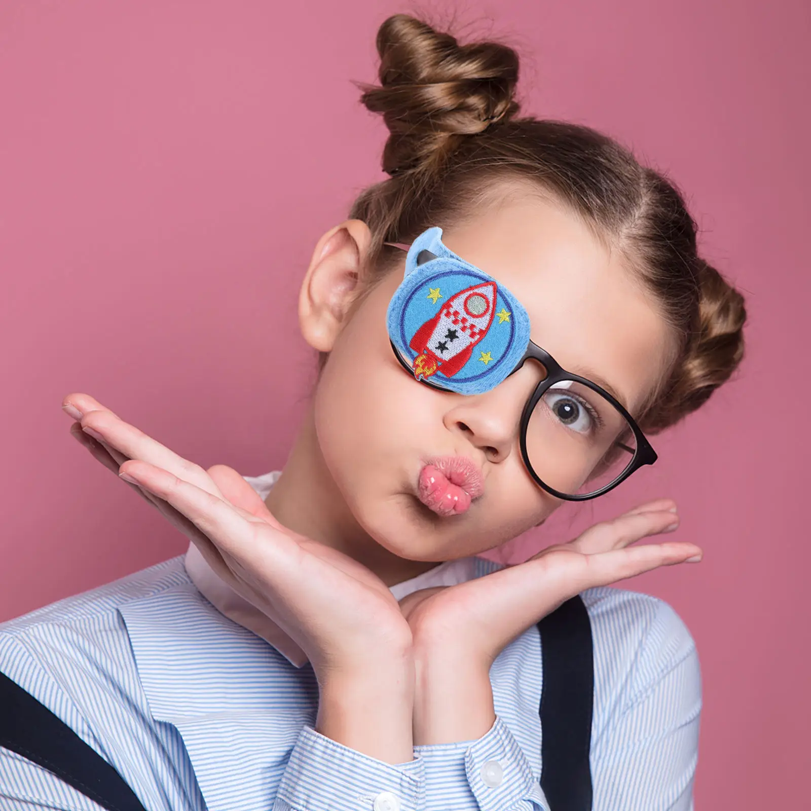 2Pcs Premium Breathable Adjustable Single Eye Patches for Amblyopia Strabismus Correction Kids Adults Non-Adhesive Skin-Friendly
2Pcs Premium Breathable Adjustable Single Eye Patches for Amblyopia Strabismus Correction Kids Adults Non-Adhesive Skin-Friendly