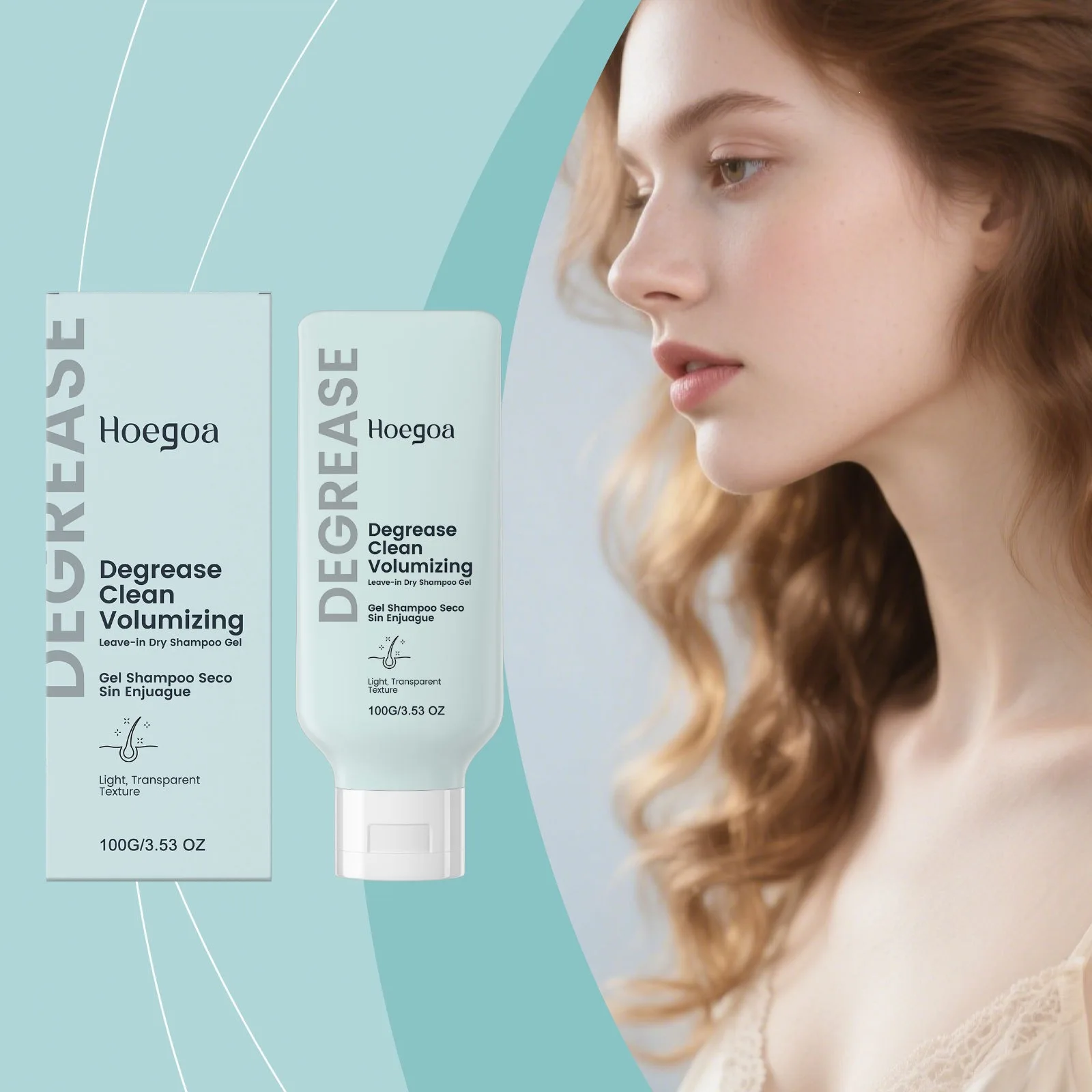 Leave-in Dry Shampoo Gel: Soft, Long-lasting Fragrance, Voluminous Shine, Shaping and Shaping Care, Moisturizing Scalp
Leave-in Dry Shampoo Gel: Soft, Long-lasting Fragrance, Voluminous Shine, Shaping and Shaping Care, Moisturizing Scalp