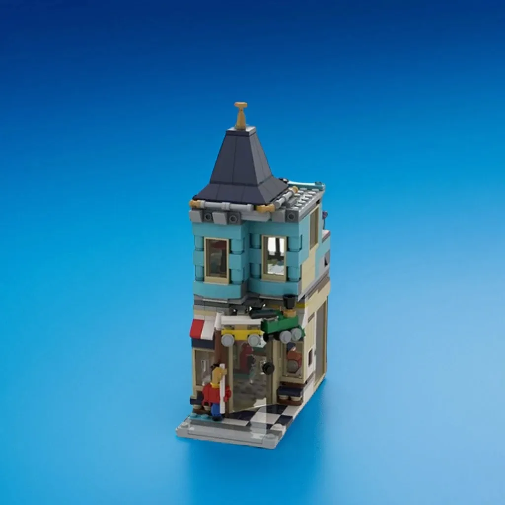 367pcs MOC Toy Store Mini Modular Creator 3 1 Model Building Blocks Construction Toys Christmas Gifts Education Brick Kids DIY
367pcs MOC Toy Store Mini Modular Creator 3 1 Model Building Blocks Construction Toys Christmas Gifts Education Brick Kids DIY