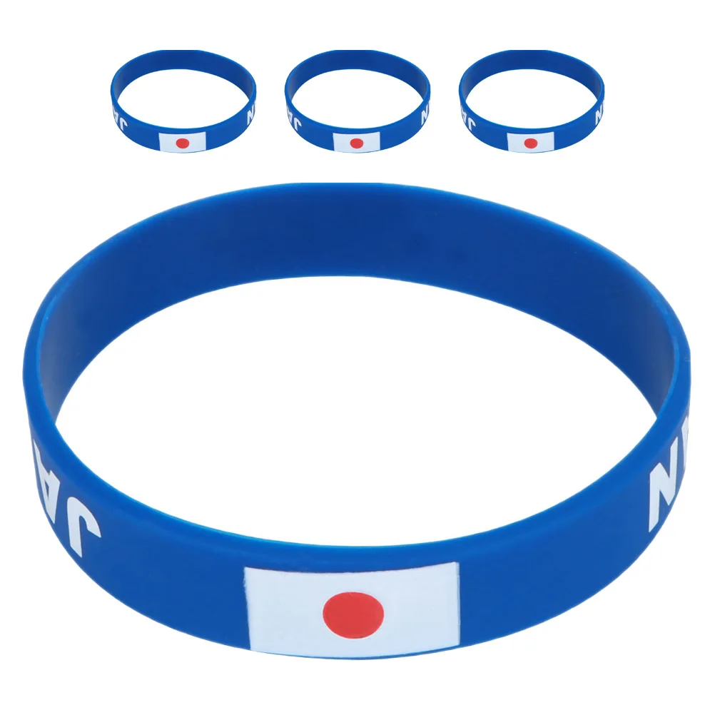 4Pcs Silicone Country Silicone Bracelets Sports Bands Adjustable Size National Flag Print Durable Football Bracelets
4Pcs Silicone Country Silicone Bracelets Sports Bands Adjustable Size National Flag Print Durable Football Bracelets
