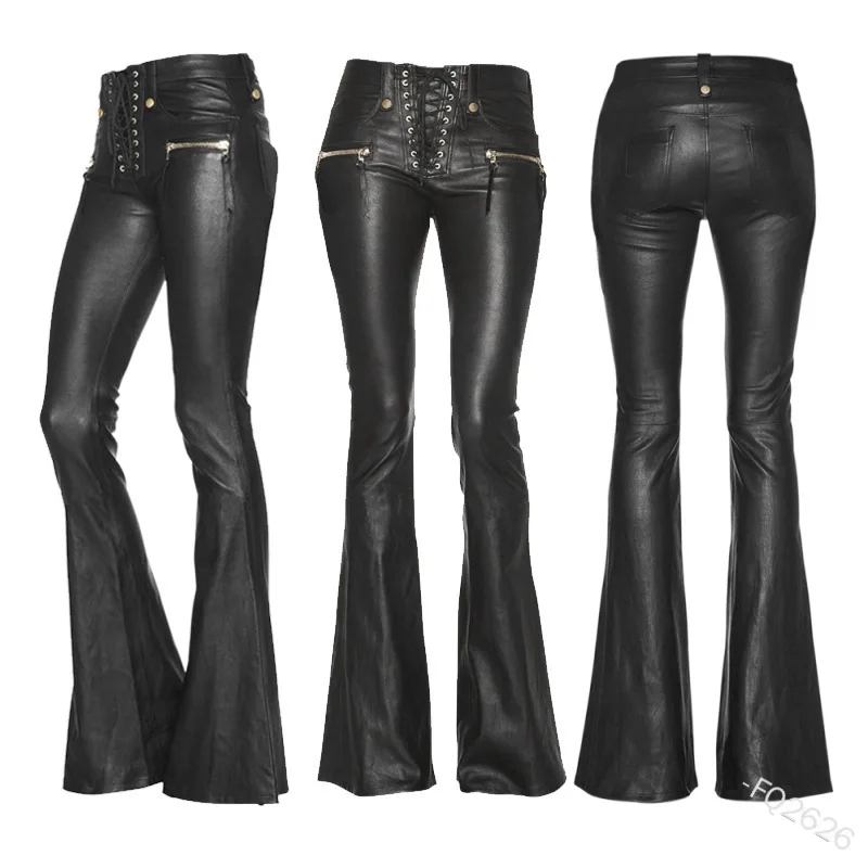Spot Goods New Style Casual Elastic High Waist Slimming Flared Women's Long Pants
Spot Goods New Style Casual Elastic High Waist Slimming Flared Women's Long Pants