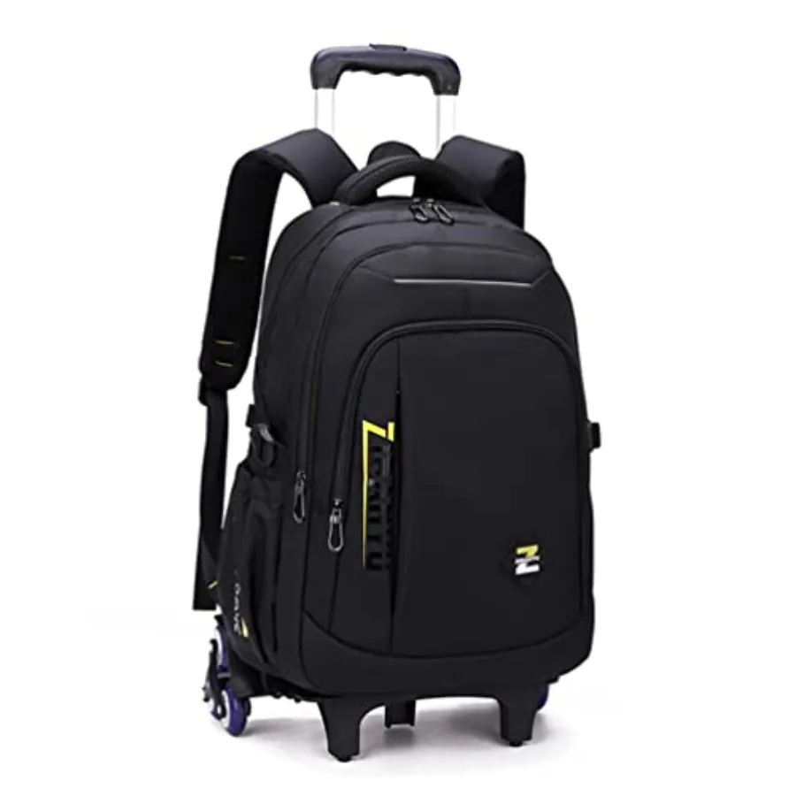 Solid Color Trolley Backpack Schoolbag for Middle School Students Elementary Rolling Bag Daypack for Teen Boys
Solid Color Trolley Backpack Schoolbag for Middle School Students Elementary Rolling Bag Daypack for Teen Boys