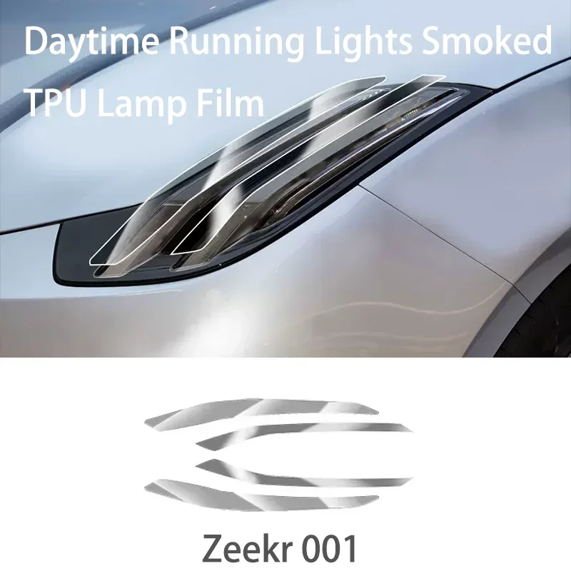 ZEEKR 001 EV 2022 2023 2024 эффективная Автомобильная фара Защитная фронтальная пленка цвет дымчатого черного ТПУ стикеры аксессуары
ZEEKR 001 EV 2022 2023 2024 эффективная Автомобильная фара Защитная фронтальная пленка цвет дымчатого черного ТПУ стикеры аксессуары