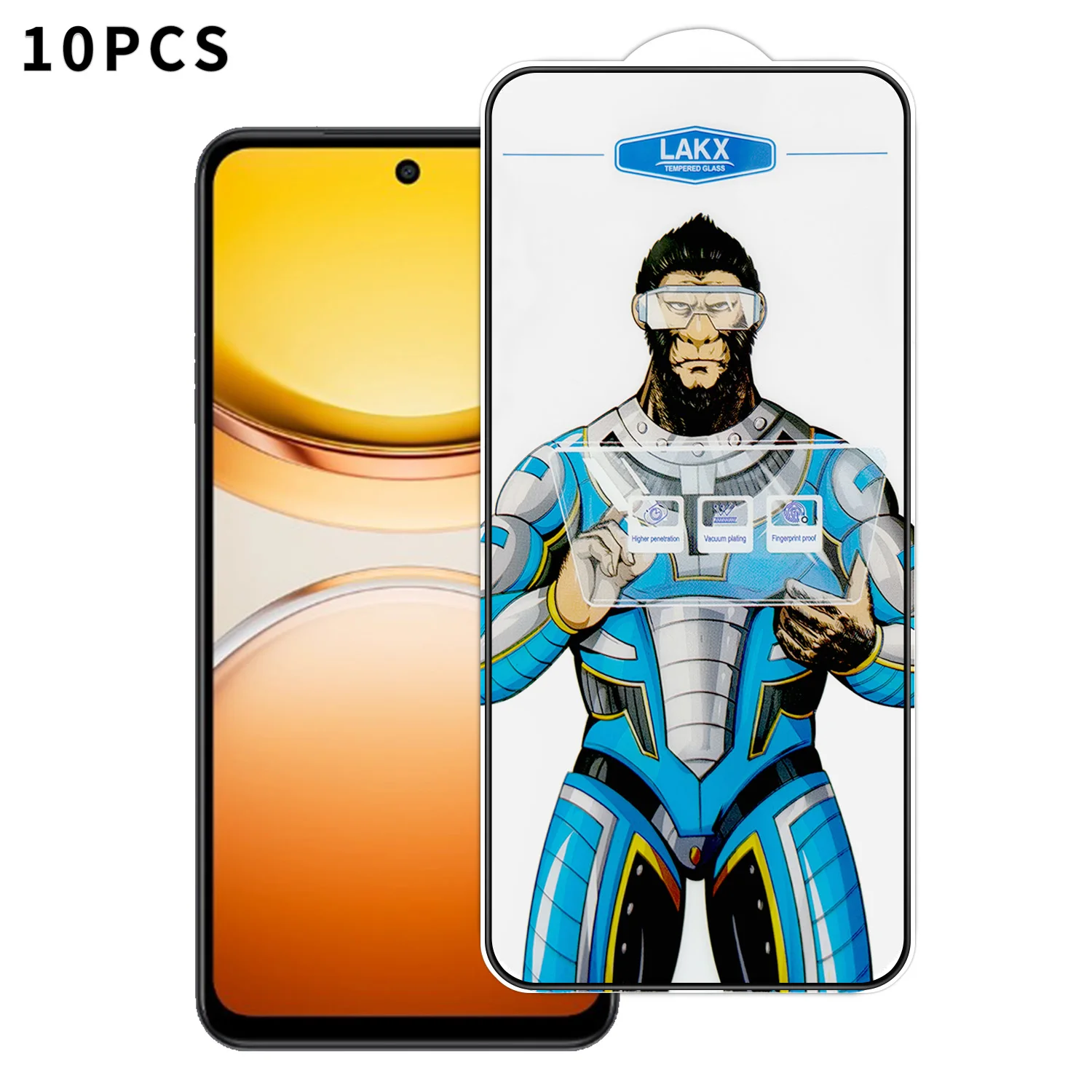 For vivo Y300i 5G 10Pcs High Definition Tempered Glass Anti-fingerprint Anti-static Electroplating Full Screen Protector - Trans
For vivo Y300i 5G 10Pcs High Definition Tempered Glass Anti-fingerprint Anti-static Electroplating Full Screen Protector - Trans