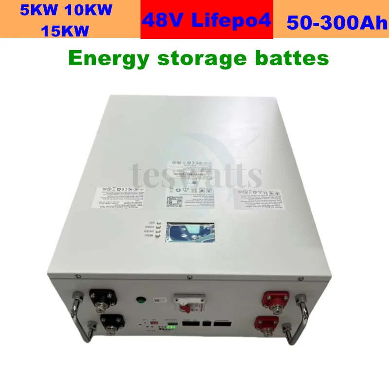 48V Lithium Lifepo4 Battery 50Ah-300Ah Bluetooth Solar System Hybrid Inverter up to 5000W with 120Ah 150Ah 200Ah Capacities
48V Lithium Lifepo4 Battery 50Ah-300Ah Bluetooth Solar System Hybrid Inverter up to 5000W with 120Ah 150Ah 200Ah Capacities