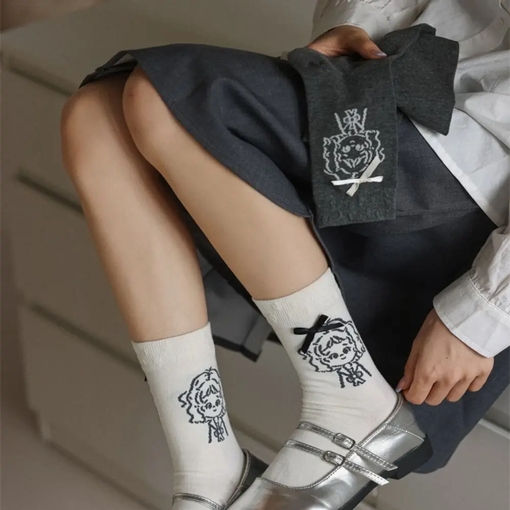 3Pairs Soft Solid Color Cotton Cartoon Socks Bow Line Girl Printed Short Socks Cute Breathable Tube Scok Girl
3Pairs Soft Solid Color Cotton Cartoon Socks Bow Line Girl Printed Short Socks Cute Breathable Tube Scok Girl