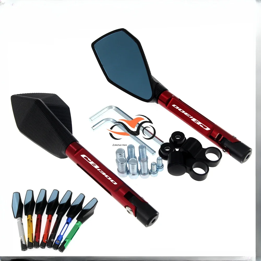 Aluminum Motorcycle Handlebar Rear View Mirrors Anti-glare Mirror for HONDA CB1300 CB 1300
Aluminum Motorcycle Handlebar Rear View Mirrors Anti-glare Mirror for HONDA CB1300 CB 1300