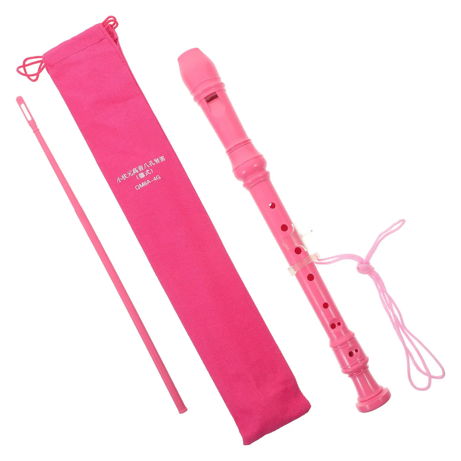 8-Hole C Flute for Kids Pink Cotton Bag Beginner Plastic Student Wind Instrument Portable Musical Clarinet Toy
8-Hole C Flute for Kids Pink Cotton Bag Beginner Plastic Student Wind Instrument Portable Musical Clarinet Toy