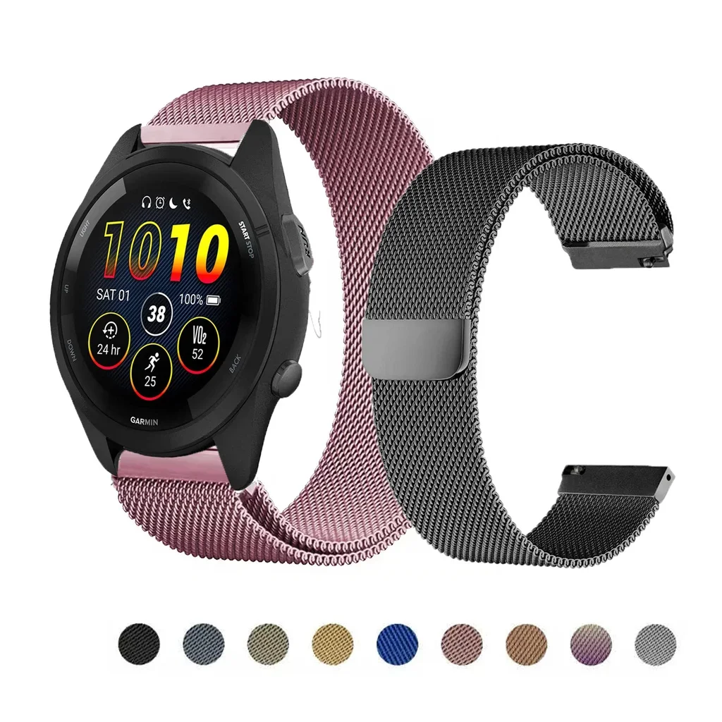 Миланский ремешок для Garmin Venu 3 Venu2/Vivoactive 3 4 5/vivomove3 HR/Venu 2 3, ремешок для умных часов из нержавеющей стали
Миланский ремешок для Garmin Venu 3 Venu2/Vivoactive 3 4 5/vivomove3 HR/Venu 2 3, ремешок для умных часов из нержавеющей стали