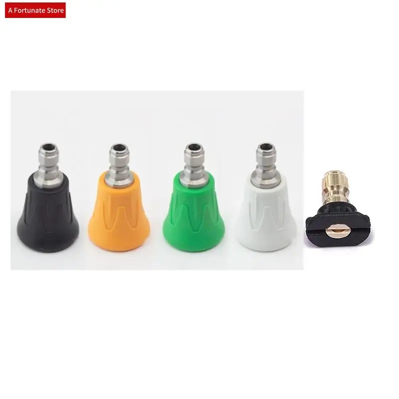1 Set Pressure Washer Nozzle Guard 5 Pressure Washing Tips 1/4In, Orifice 4.0 Pressure Washer Nozzle Guard
1 Set Pressure Washer Nozzle Guard 5 Pressure Washing Tips 1/4In, Orifice 4.0 Pressure Washer Nozzle Guard