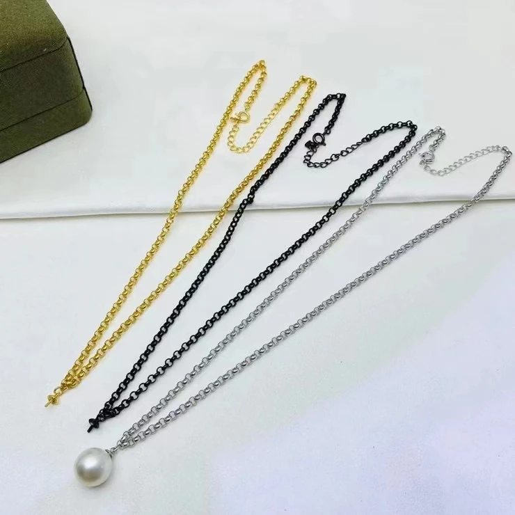 Hot 925 Sterling Silver Necklace Mountings Findings Jewellery Mounts Parts Fittings Accessories for 11-12mm Pearls Beads
Hot 925 Sterling Silver Necklace Mountings Findings Jewellery Mounts Parts Fittings Accessories for 11-12mm Pearls Beads