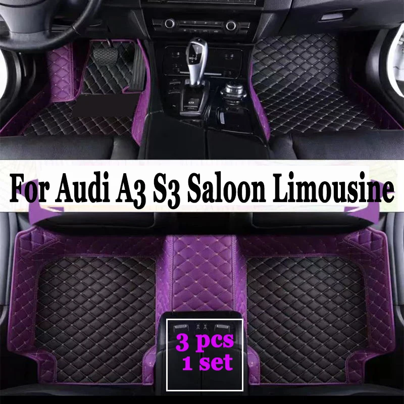 Автомобильные коврики на заказ для Audi A3 S3 седан лимузин 2013-2023 лет седан авто ковры аксессуары для ног Coche
Автомобильные коврики на заказ для Audi A3 S3 седан лимузин 2013-2023 лет седан авто ковры аксессуары для ног Coche