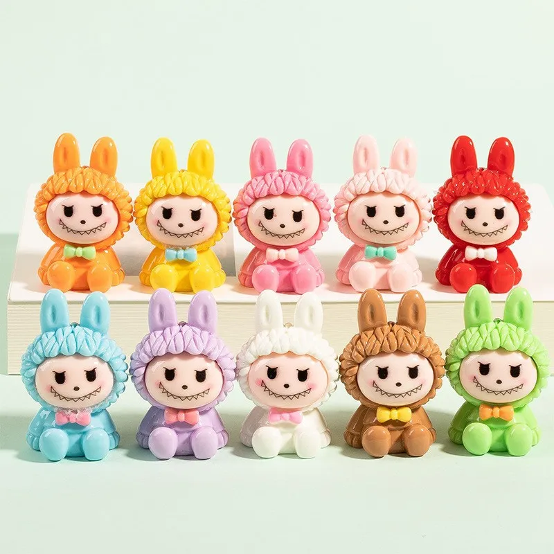Cute Mini Labubu Bow Doll Macaron Anime Figurine Model Desktop Ornaments Diy Accessories Blind Bag Mystery Box Surprise Gift
Cute Mini Labubu Bow Doll Macaron Anime Figurine Model Desktop Ornaments Diy Accessories Blind Bag Mystery Box Surprise Gift