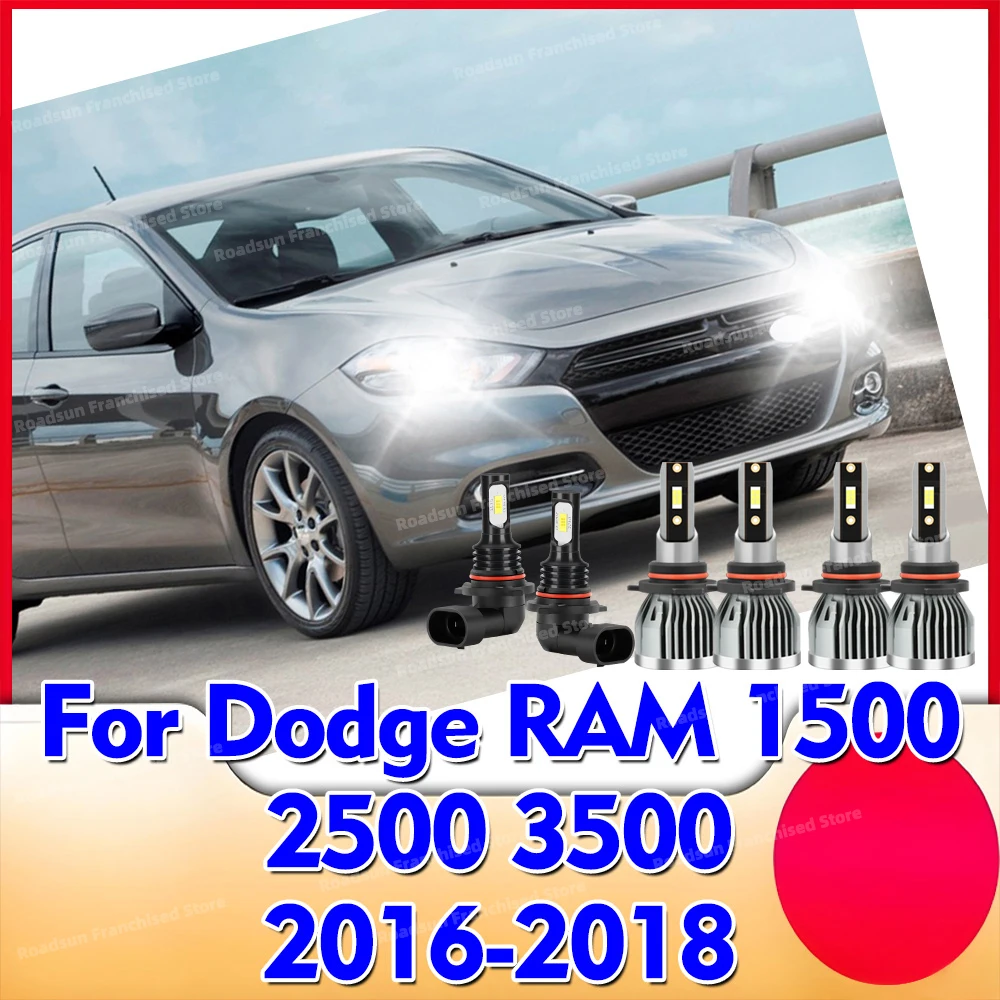 2/6x Turbo Led Headlights 30000LM 6000K 3570 CSP Fog Bulbs For 2016 2017 2018 Dodge RAM 1500 2500 3500 (Headlamp With Projector)
2/6x Turbo Led Headlights 30000LM 6000K 3570 CSP Fog Bulbs For 2016 2017 2018 Dodge RAM 1500 2500 3500 (Headlamp With Projector)