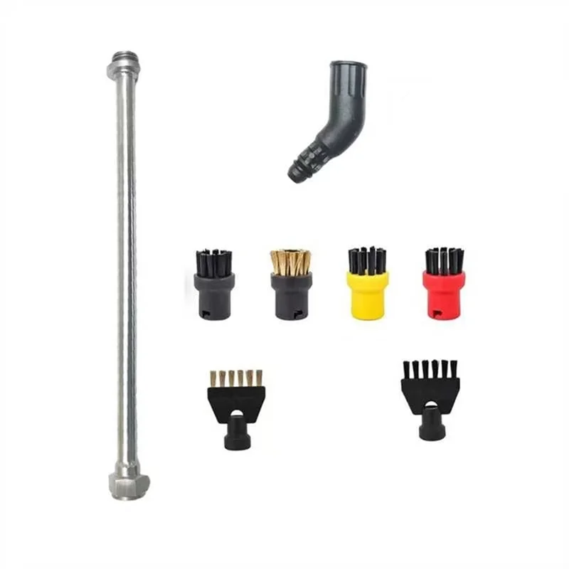 Набор адаптеров ABVI-M12 и паровых щеток (8 шт.) для пароочистителя Karcher, сменные аксессуары
Набор адаптеров ABVI-M12 и паровых щеток (8 шт.) для пароочистителя Karcher, сменные аксессуары