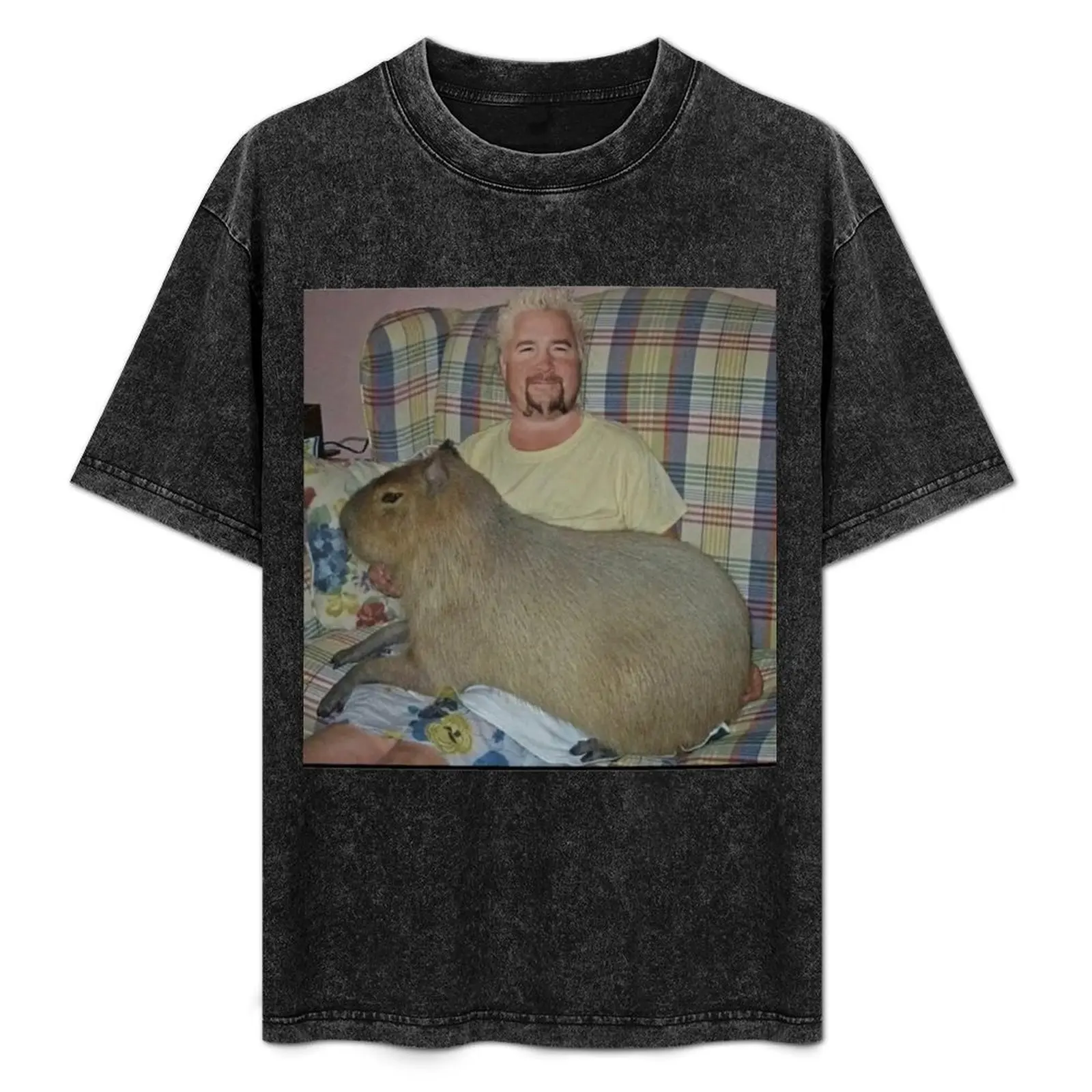 guy fieri with capybara T-Shirt Plus Size Basic Cotton T-Shirt
guy fieri with capybara T-Shirt Plus Size Basic Cotton T-Shirt