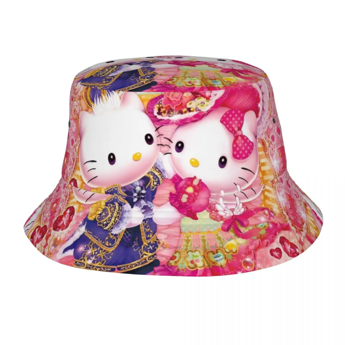 Hello Kitty Bucket Hat Spring Casual Fisherman Hats For Couple Portable Fishing Caps Hawaii Pattern Sun Hats
Hello Kitty Bucket Hat Spring Casual Fisherman Hats For Couple Portable Fishing Caps Hawaii Pattern Sun Hats