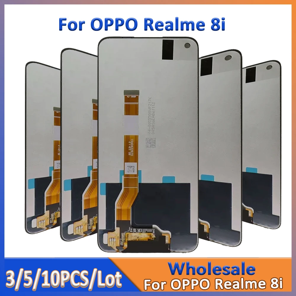 Wholesale Lot of 3/5/10 PCS For OPPO Realme 8i 5G LCD Screen with Touch Mount Replacement Display for Bulk Buyers
Wholesale Lot of 3/5/10 PCS For OPPO Realme 8i 5G LCD Screen with Touch Mount Replacement Display for Bulk Buyers