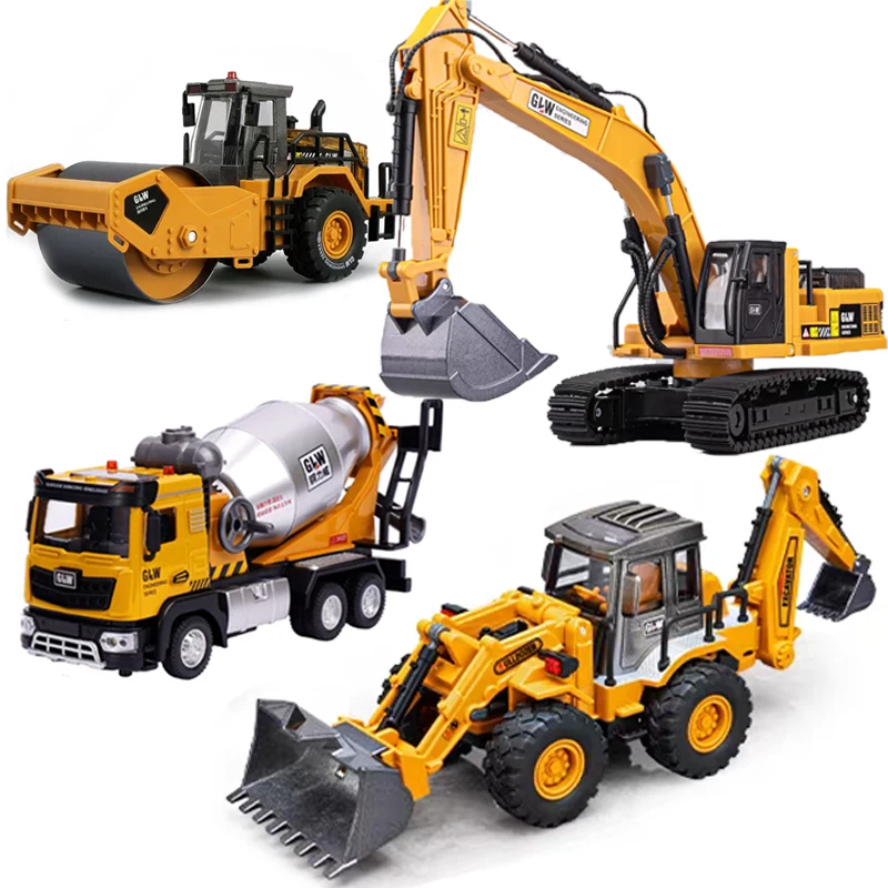 1:40 Diecast Car Model Engineering Sound Light Excavator Bulldozer Crane Backhoe Construction Collection Truck Toys For Children
1:40 Diecast Car Model Engineering Sound Light Excavator Bulldozer Crane Backhoe Construction Collection Truck Toys For Children