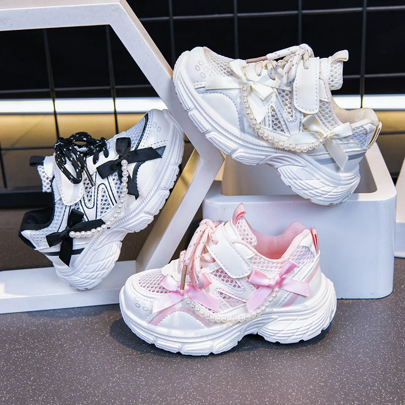 2026 Summer Children Girls Non-Slip Beading Fashion Sports Casual Shoes Kids Toddler Girl Mesh Breathable Lightweight Sneakers
2026 Summer Children Girls Non-Slip Beading Fashion Sports Casual Shoes Kids Toddler Girl Mesh Breathable Lightweight Sneakers