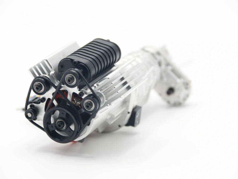 Metallic Simulation Engine 2 Speed Transmission set fit JDM F-150 Raptor Crawler Car RC 1/10 scale
Metallic Simulation Engine 2 Speed Transmission set fit JDM F-150 Raptor Crawler Car RC 1/10 scale