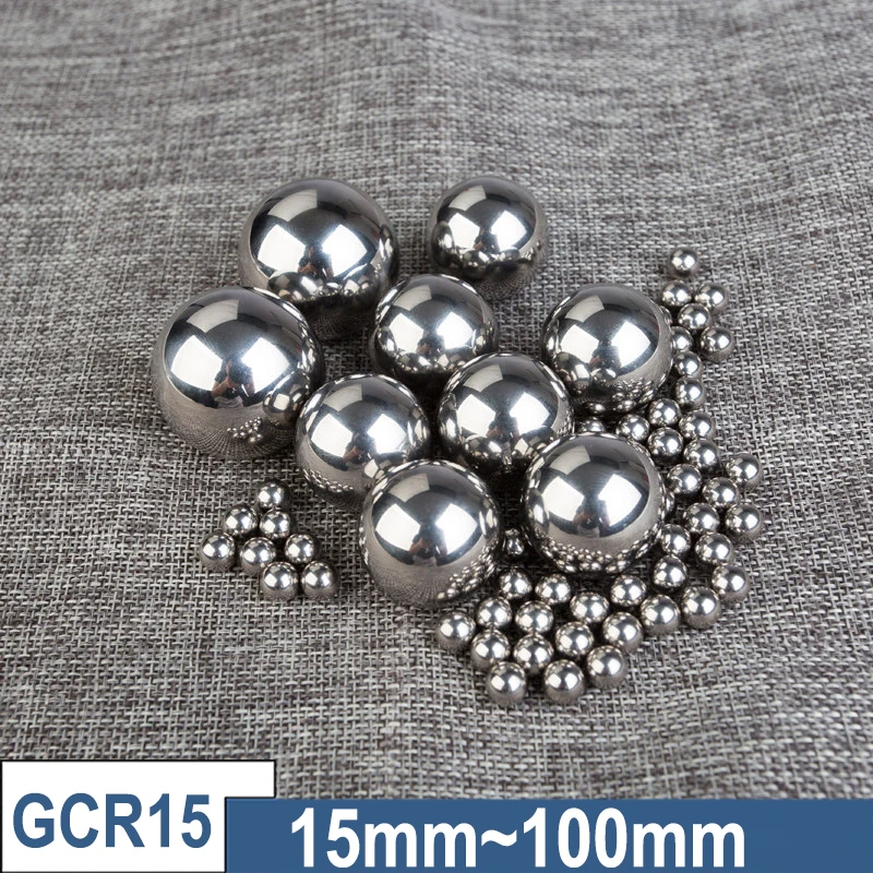High Precision GCr15 Chrome Steel Bearing Balls G10 Solid Round Balls 15mm-100mm for Bearings Repair DIY Valves Sliders
High Precision GCr15 Chrome Steel Bearing Balls G10 Solid Round Balls 15mm-100mm for Bearings Repair DIY Valves Sliders