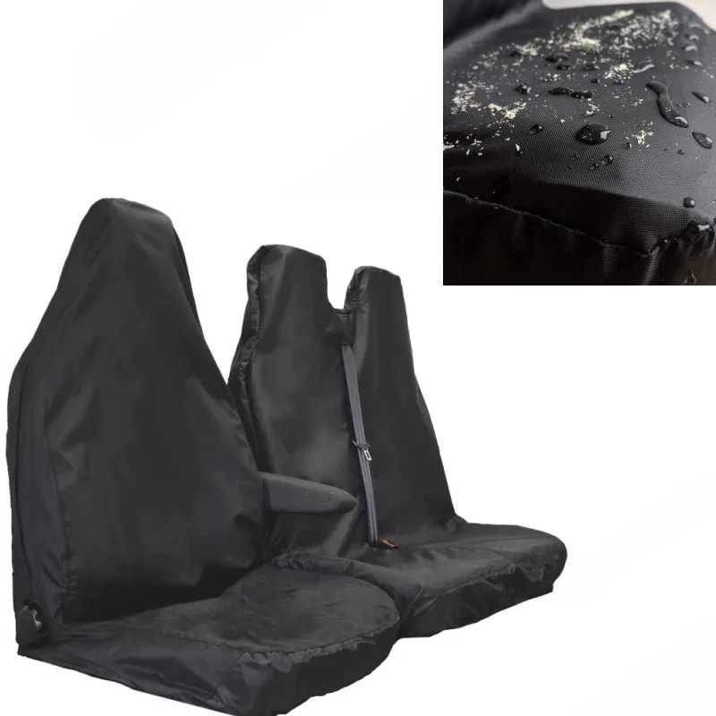 Tailored Waterproof Black Heavy-Duty Seat Covers Polyester For Ford Transit Custom Van 2013 ONWARDS Interior Driver Double Set
Tailored Waterproof Black Heavy-Duty Seat Covers Polyester For Ford Transit Custom Van 2013 ONWARDS Interior Driver Double Set