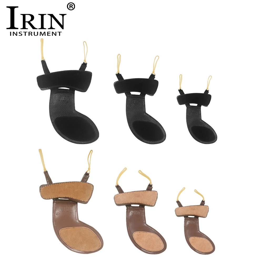 Подставка для подбородка для скрипки IRIN, Защитная Кожаная подставка на плечо для 4/4 3/4 1/2 1/4 1/8, аксессуары для скрипки
Подставка для подбородка для скрипки IRIN, Защитная Кожаная подставка на плечо для 4/4 3/4 1/2 1/4 1/8, аксессуары для скрипки