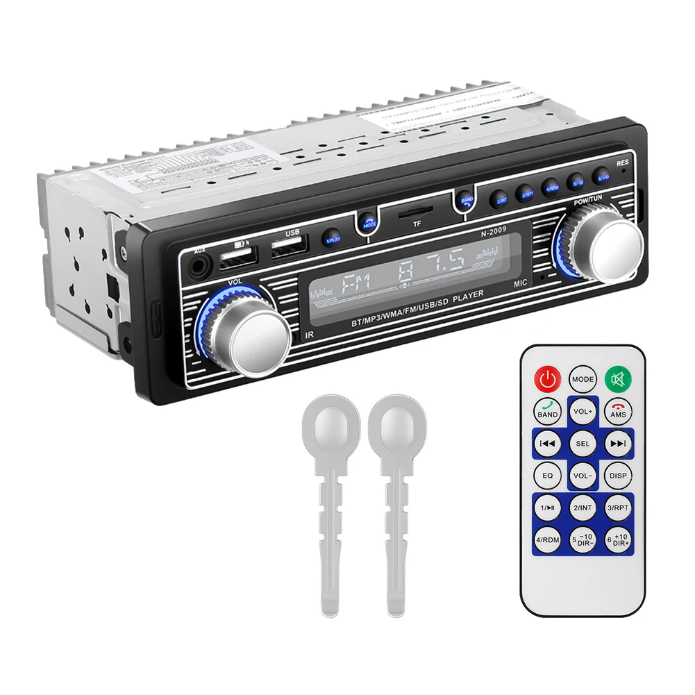 Car Radio Stereo USB AUX Car Radio Stereo MP3 Player Bluetooth-compatible with Remote Control Electronics Accessories
Car Radio Stereo USB AUX Car Radio Stereo MP3 Player Bluetooth-compatible with Remote Control Electronics Accessories
