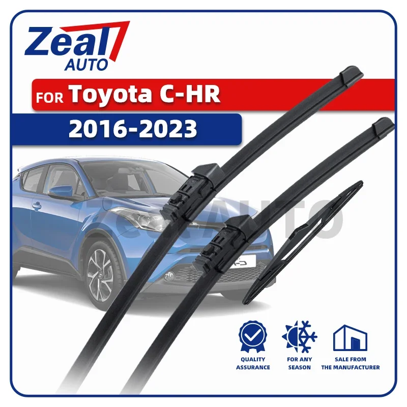 LHD Front Rear Wiper Blades For Toyota C-HR CHR C HR MK1 AX10 AX50 2016-2023 Hybrid Windshield Accessories (NOT FOR GR)
LHD Front Rear Wiper Blades For Toyota C-HR CHR C HR MK1 AX10 AX50 2016-2023 Hybrid Windshield Accessories (NOT FOR GR)
