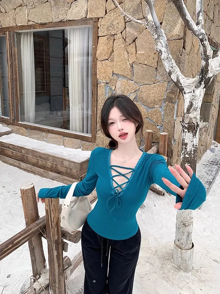 Футболки с длинными рукавами, женские хлопковые топы в стиле Харадзюку, свободная посадка, кружевная отделка, ретро лоскутное шитье, с рюшами по подолу, удобная дышащая ткань
Футболки с длинными рукавами, женские хлопковые топы в стиле Харадзюку, свободная посадка, кружевная отделка, ретро лоскутное шитье, с рюшами по подолу, удобная дышащая ткань