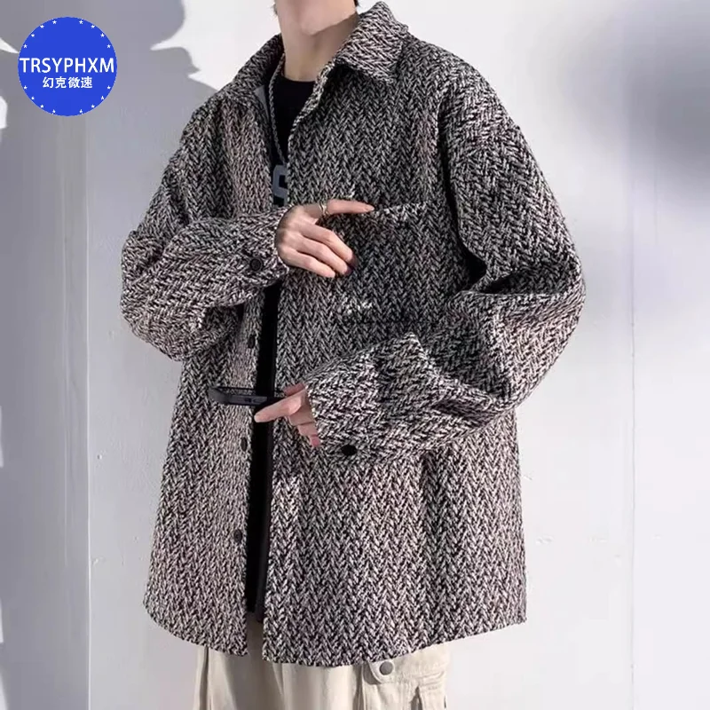 2024 new American retro jacket men's spring and autumn loose oversized high street collar gray jacket
2024 new American retro jacket men's spring and autumn loose oversized high street collar gray jacket