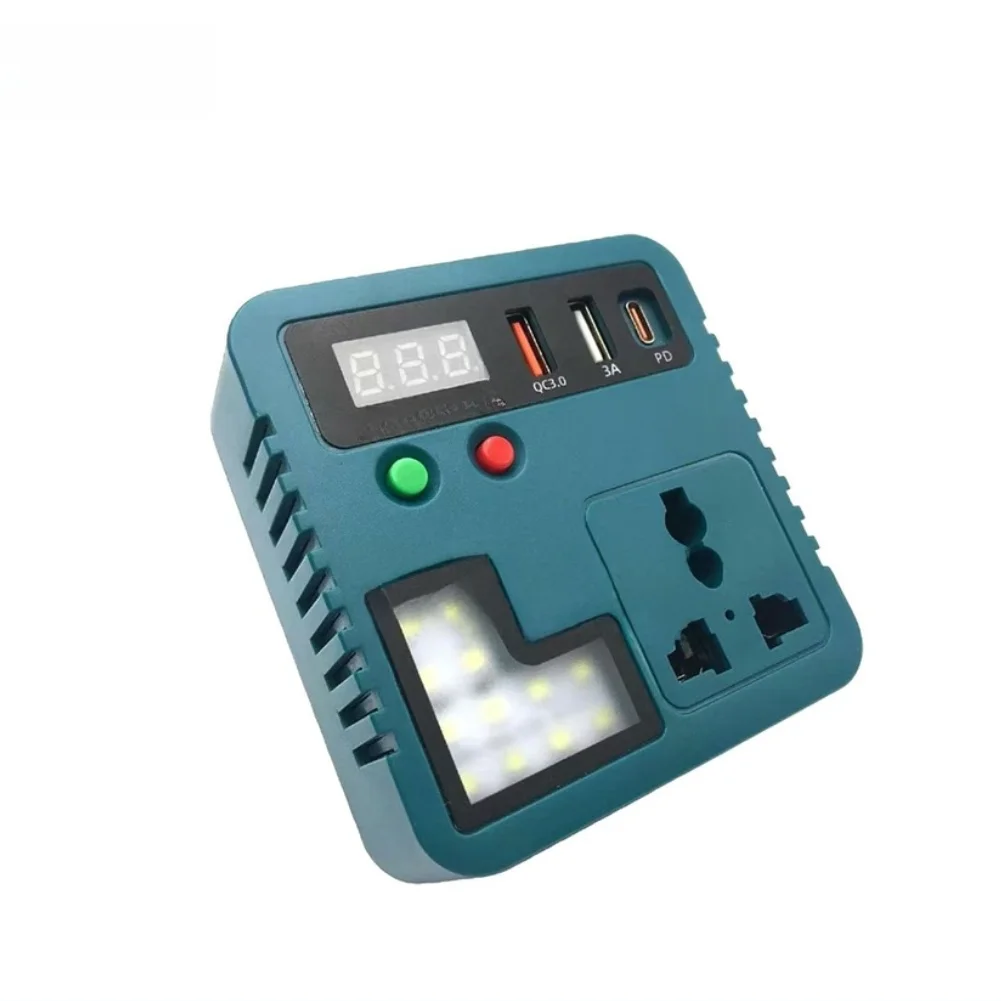 For Car Power 21V To 220V Inverter Compact Battery Inverter For Devices Battery Inverter USB Inverter 21V Input
For Car Power 21V To 220V Inverter Compact Battery Inverter For Devices Battery Inverter USB Inverter 21V Input