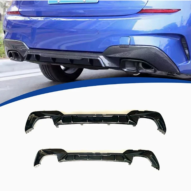 For BMW 3 series G20 2019-2022 Bright Blac Rear Bumper Diffuser Spoiler Rear Splitters Spoiler Back lip Diverter black Diffuser
For BMW 3 series G20 2019-2022 Bright Blac Rear Bumper Diffuser Spoiler Rear Splitters Spoiler Back lip Diverter black Diffuser
