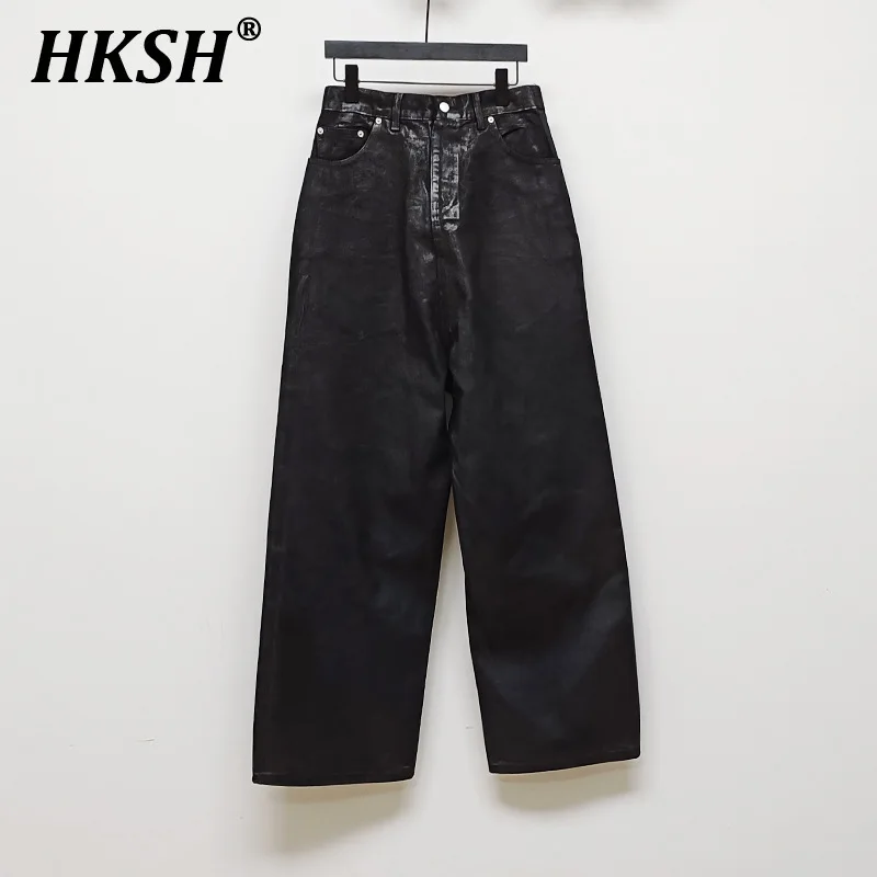 HKSH Spring New Man Baggy Jeans Fashion Streetwear Reversed Straight Brush Wax Design Ins Silhouette Wide Leg Denim Pants HK4961
HKSH Spring New Man Baggy Jeans Fashion Streetwear Reversed Straight Brush Wax Design Ins Silhouette Wide Leg Denim Pants HK4961
