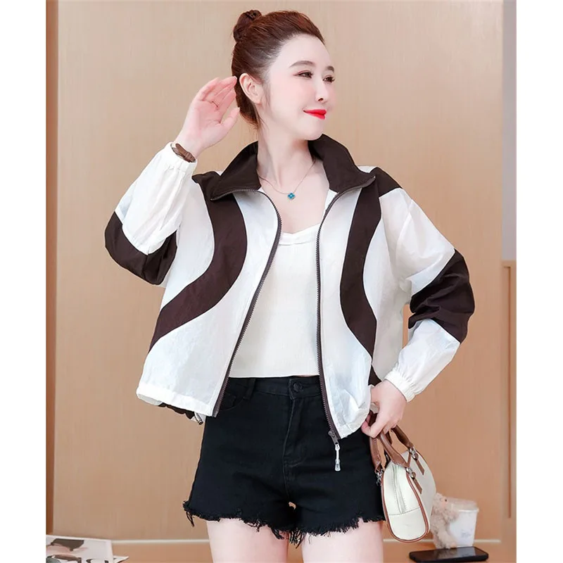 2025 New Sun Outerwear coat Summer Women Lightweight Ultraviolet-proof Short Jacket Fashion Versatile Sun Protection Clothing
2025 New Sun Outerwear coat Summer Women Lightweight Ultraviolet-proof Short Jacket Fashion Versatile Sun Protection Clothing