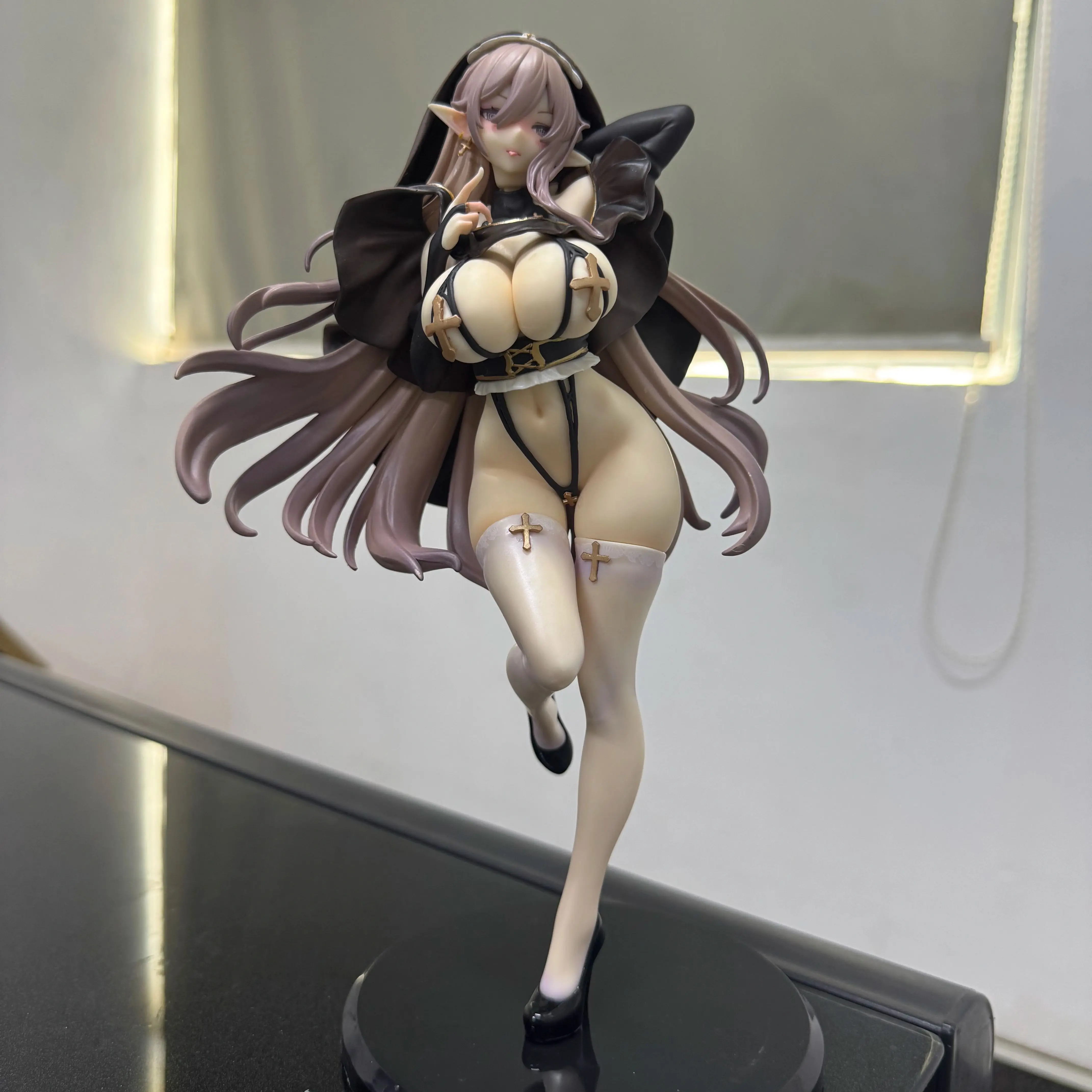 Elf Nun beautiful girl anime game peripheral models, trendy toys, anime figurines, table decorations, and birthday gifts
Elf Nun beautiful girl anime game peripheral models, trendy toys, anime figurines, table decorations, and birthday gifts