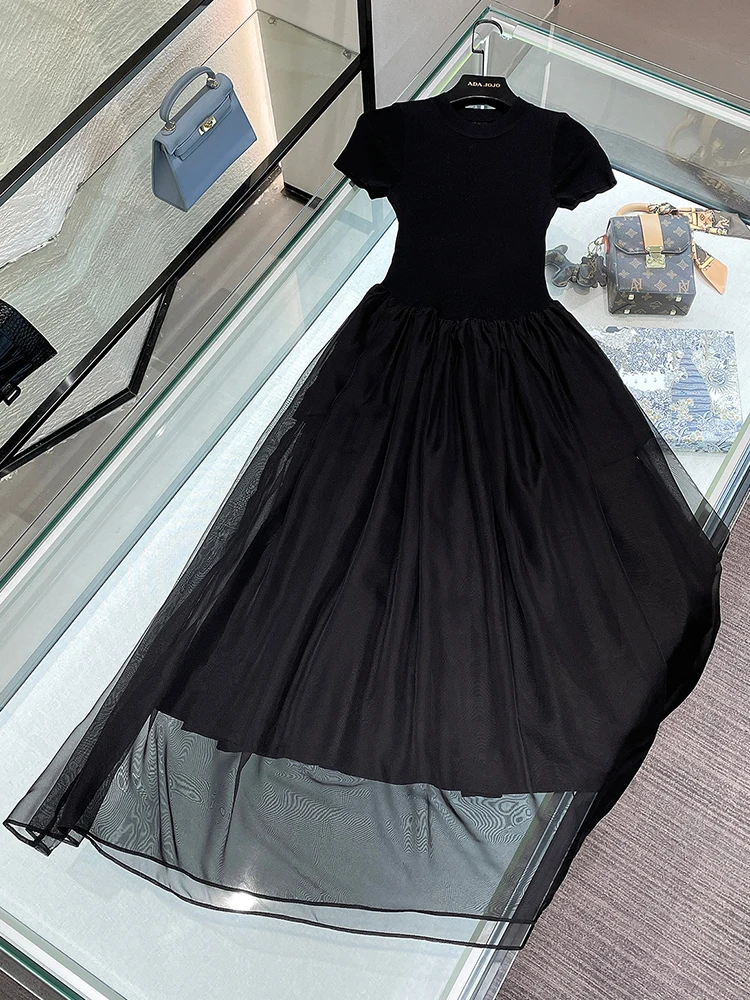 High Waist A-Line Dr Hepburn Sle Knitted Me Patchwork Fake Two-Piece Spring Faion Ele Ladylike Long Sve Dr
High Waist A-Line Dr Hepburn Sle Knitted Me Patchwork Fake Two-Piece Spring Faion Ele Ladylike Long Sve Dr