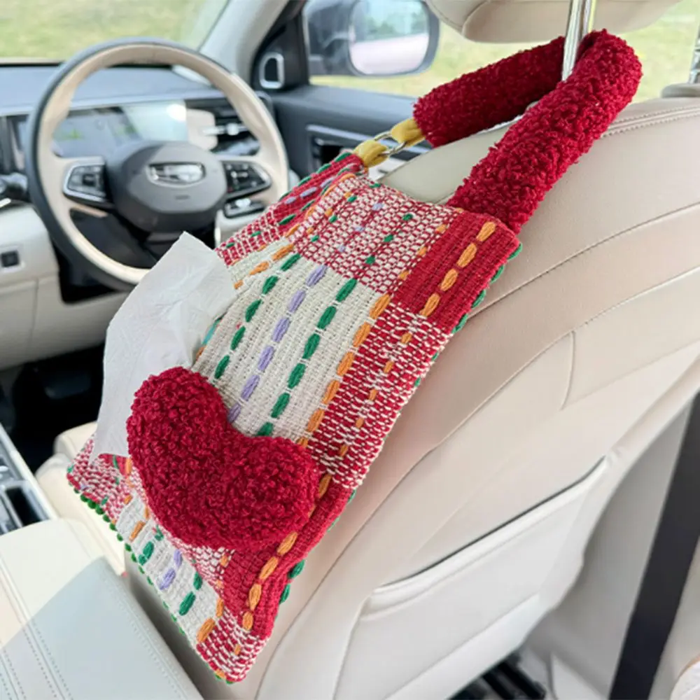 Creative Love Car Tissue Box Multifunctional High Capacity Car Seatback Hanging Bag Premium Feeling High Quality Plush
Creative Love Car Tissue Box Multifunctional High Capacity Car Seatback Hanging Bag Premium Feeling High Quality Plush