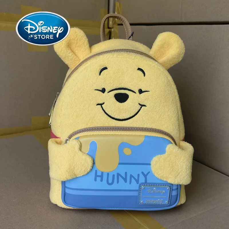 Милый плюшевый рюкзак Винни-Пух Disney с медовым горшком
Милый плюшевый рюкзак Винни-Пух Disney с медовым горшком