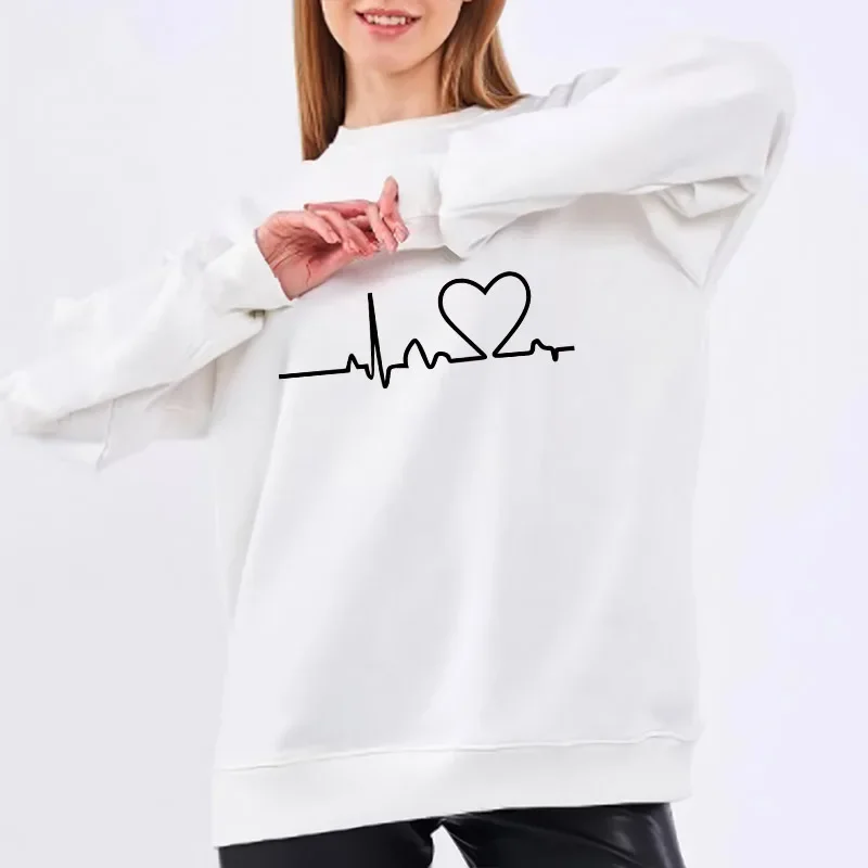Versatile Sweatshirts Sport Woman Clothing Loose Simplicity High Quality Casual Hot Sales Round Neck Hoodie New Comfortable Tops
Versatile Sweatshirts Sport Woman Clothing Loose Simplicity High Quality Casual Hot Sales Round Neck Hoodie New Comfortable Tops