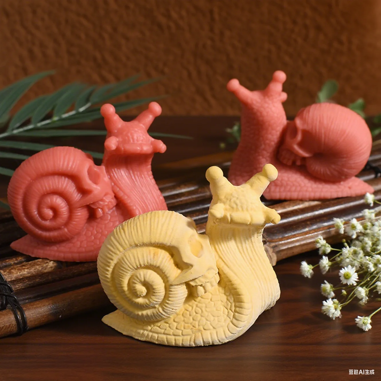 Sulu Skull Snail Aromatherapy Candle Silicone Mold Halloween DIY Monster Snail Gypsum Ornament
Sulu Skull Snail Aromatherapy Candle Silicone Mold Halloween DIY Monster Snail Gypsum Ornament