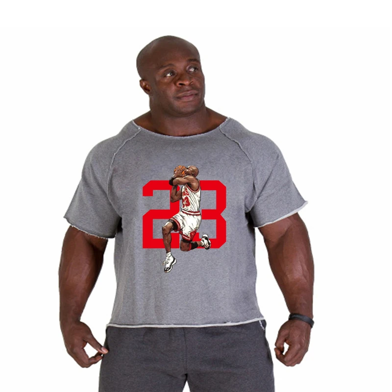New Hot Sale Men Printed T Shirts Breathable Loose Running Shirt Cotton Tees Bodybuilding Singlet Fitness T Shirt
New Hot Sale Men Printed T Shirts Breathable Loose Running Shirt Cotton Tees Bodybuilding Singlet Fitness T Shirt